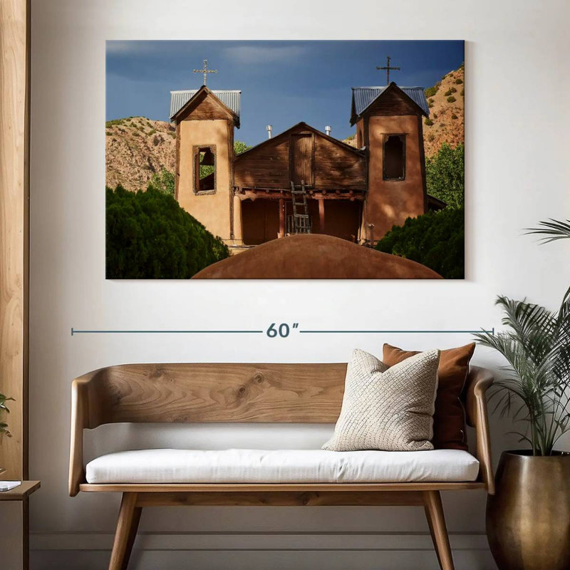 El Santuario De Chimayo, 34" H x 51" W