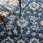 Umar Hand Tufted Wool/Cotton Ikat Rug in Navy/Taupe-1642046535