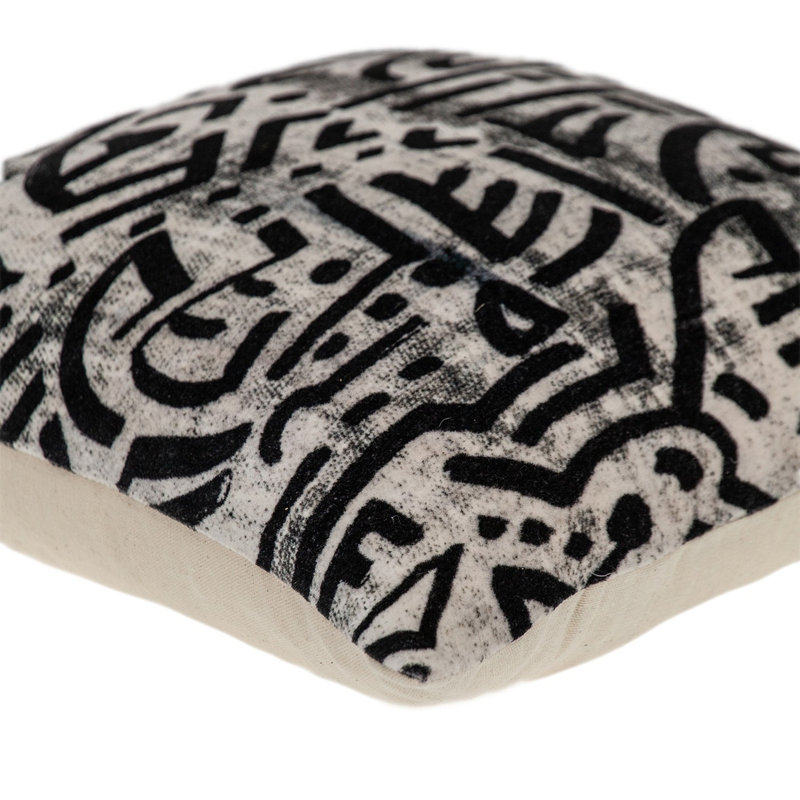 Parkland Collection Azar Transitional White Throw Pillow