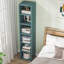70.9" Narrow Corner Bookcase, Modern 6-Tier Cube Freestanding Display Shelf-252401420