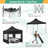 10x10 Pop up Canopy Commercial Heavy Duty Canopy Tent -100099795