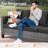 7 - Person Patio Furniture Set with Swivel Rocking Chairs, Outdoor Wicker Rattan Sofa Seating Group with Cushions, All Weather Conversation Set with Ottomans for Garden Backyard-1699566842