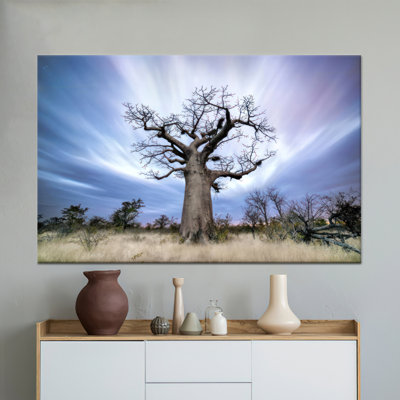 Baobab, reproduction d'art sur toile, toile tendue 1P