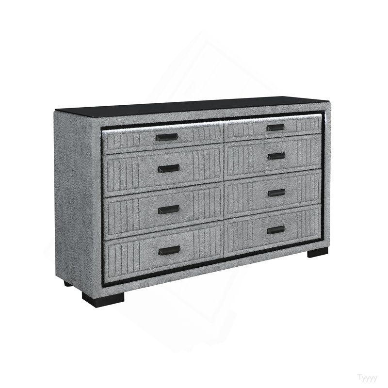 Commode Isaiah Grey, Gris