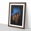 Lincoln Cathedral In England Paint Splash - Picture Frame Graphic Art on MDF-56922889-56922883