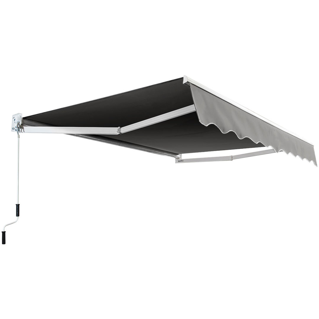Alaziah 3m W x 2.5m D Retractable Patio Awning