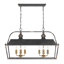 Luminaire suspendu linéaire 8 lumières Anyfer