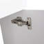 Petit meuble-lavabo avec lavabo et portes à fermeture douce