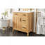 30" Wood Bathroom Vanity With Solid Wood Frame, 1 Soft Close Doors, 2 Soft Close Drawers, Adjustable Shelf, Modern Storage Cabinet