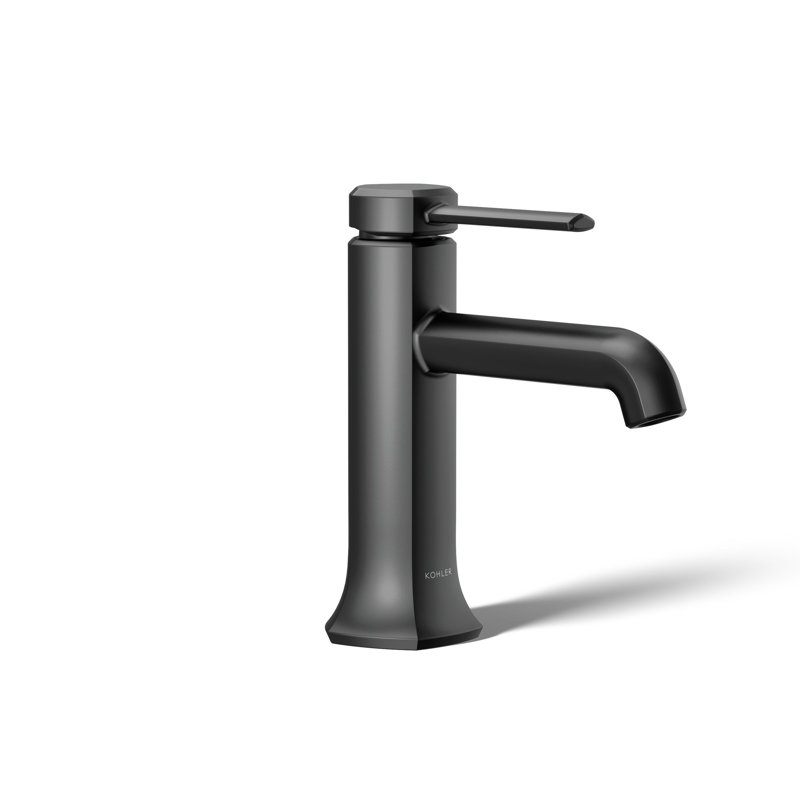 Occasion Single-Handle Sink Vessel Sink Bathroom Faucet with Drain Assembly, Matte Black