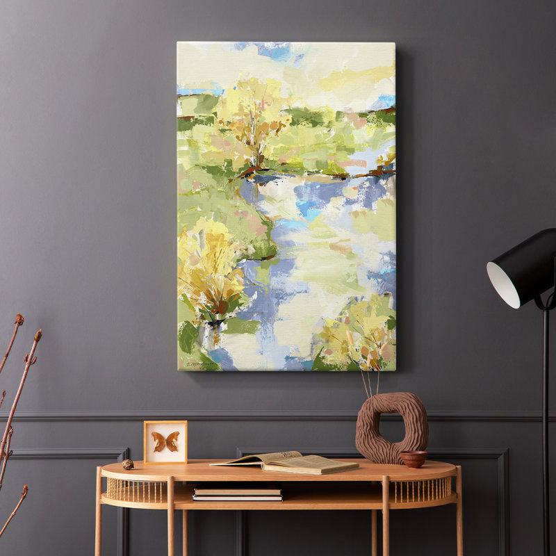 Airy I -Gallery Wrapped Cavas, 48" H x 32" W