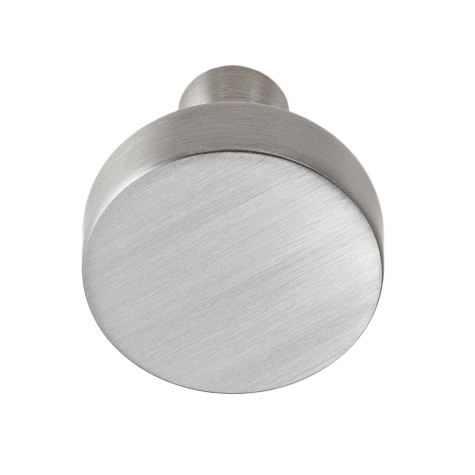 The Perfect Knob 1-1/8" Round Knob, Satin Nickel