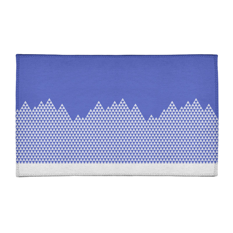Tapis de mountain blue area, Rectangle 4 pi x 6 pi
