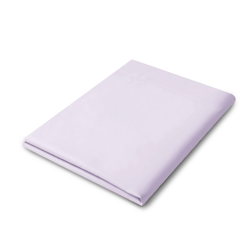Soft Microfiber Single Flat Sheet - Basics by Wayfair™, Twin Flat Sheet, Lavender