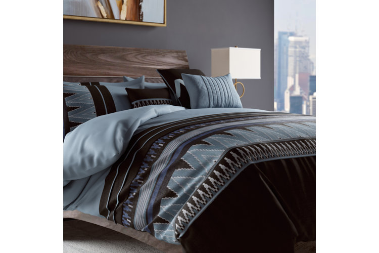 Alberts Geometric Comforter Set