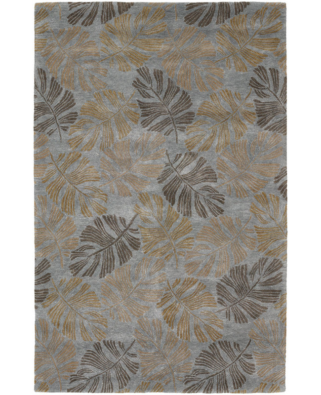 Tapis de zone brun clair Pierview, 2 pi x 3 pi