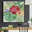 Fleurs tropicales - peinture sur toile tendue-2001563962