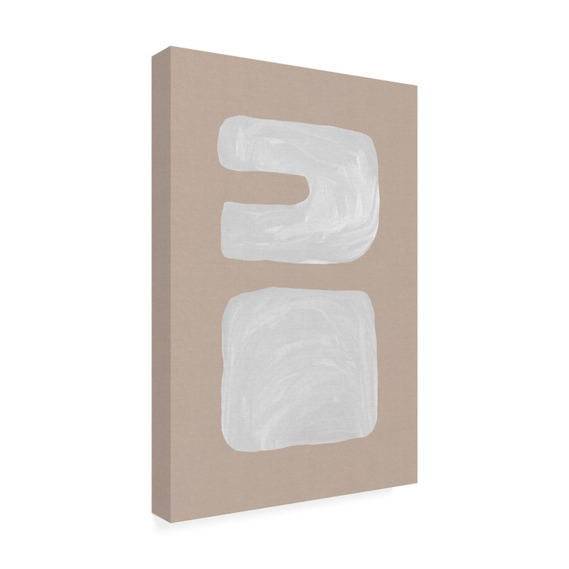 Art sur toile «Brun Orara Studio» Mid-Century III, H 16 po x l 24 po