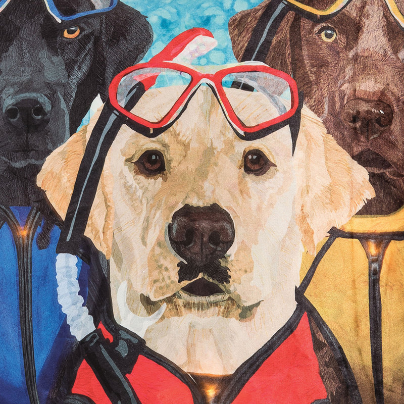 Coussin Snorkel Dog