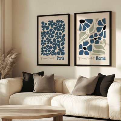 European Blooms Set of 2 Prints