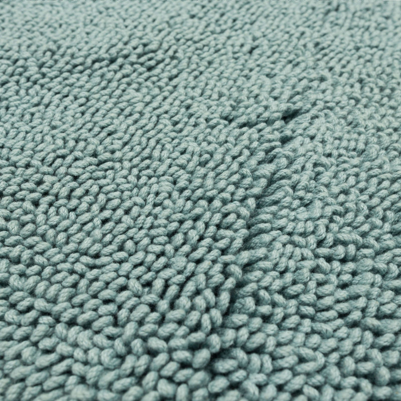 Tapis de bain antidérapant Dinuba, Glacier, L 17 po x L 24 po