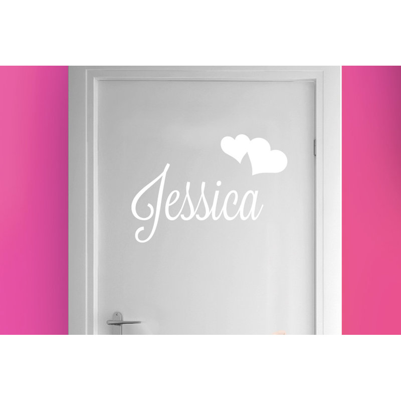 Wall Decal, White, Yes