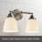 5.125'' H Glass Bell Ceiling Fan Fitter Shade