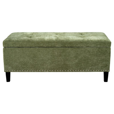 42" Tufted Rectangle Storage Ottoman