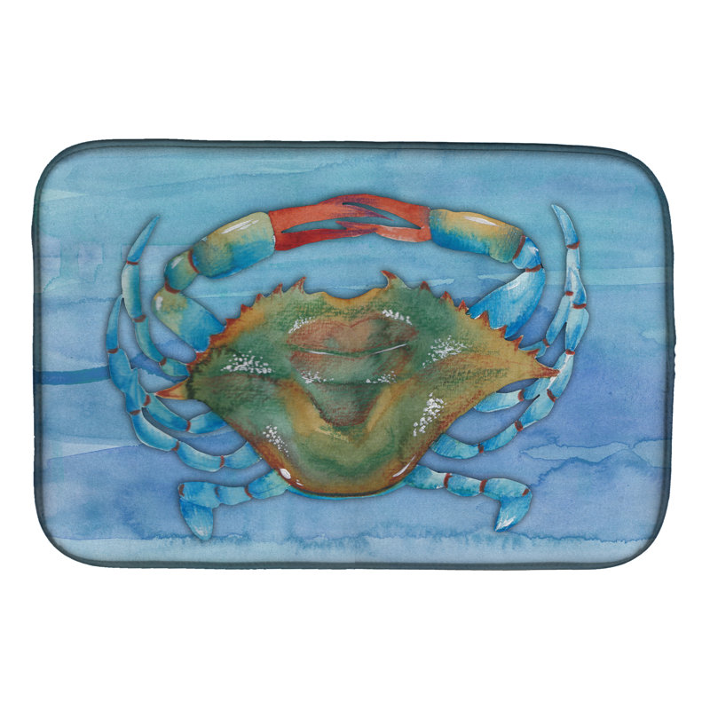 Tapis de séchage crabe
