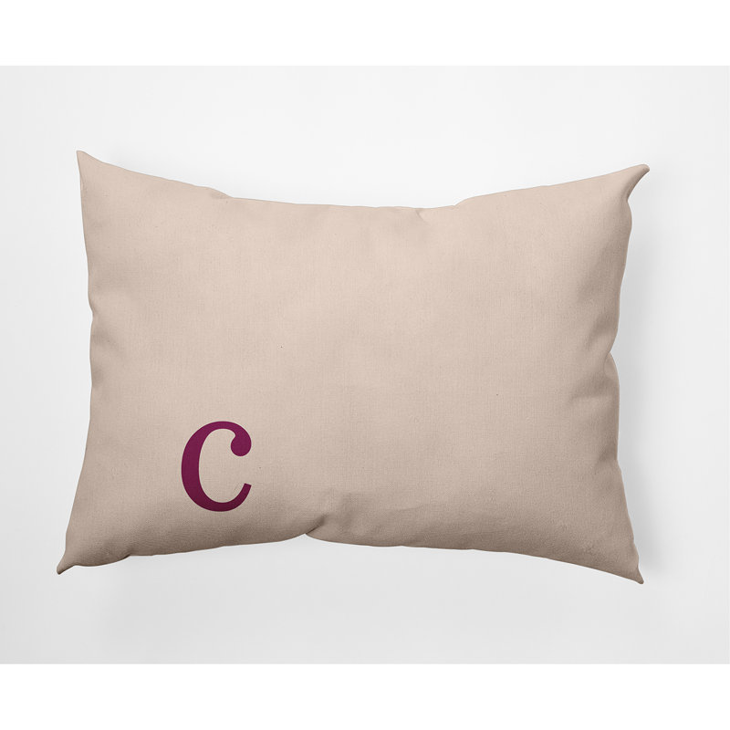 Coussin lombaire rectangulaire intérieur / extérieur Polyfill, Rose cendré