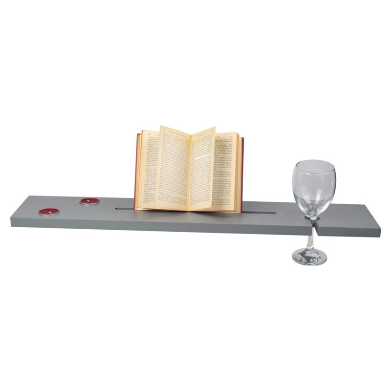 Preesha Solid Wood Bathroom Shelves