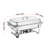 Metal Rectangle Buffet Accessory