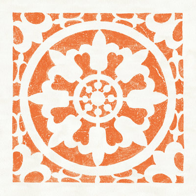 Tuile Hacienda II - orange vif