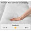 Surmatelas en duvet synthétique 4 po-116586297