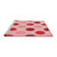 Tapis tissé à la machine en rouge-1662945363