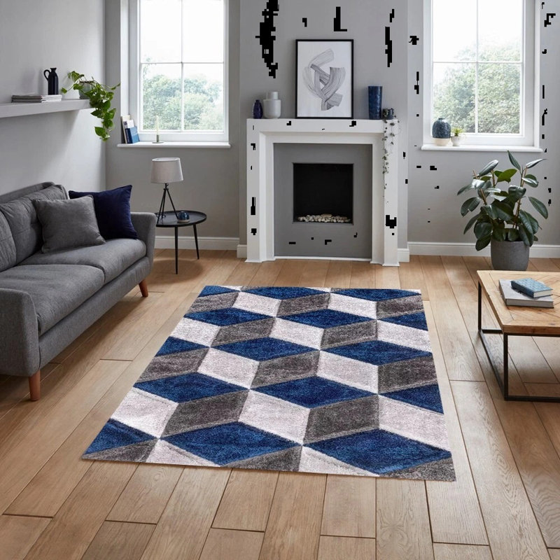 Shag Area Rug, Rectangle 60 x 110 cm