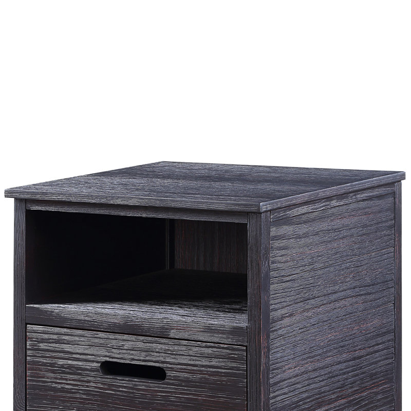 Table de bout avec rangement Bohannan, H 24 po x l 20 po x P 18 po