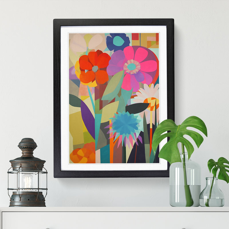FRM-V0523-968X Flowers Orphism Vol.10 - Print, Oak