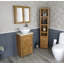 Scurlock 515mm Single Bathroom Vanity with Vessel Stone Basin-2933846-2933844