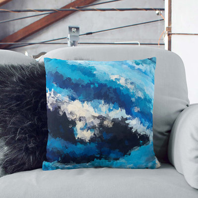 Abstract Square Cushion