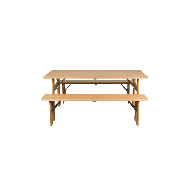 Outdoor Set Outdoor Picnic Table, Beige
