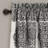 Stripe Medallion Room Darkening Curtain Pair-1703158570-1705955276