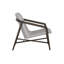 FAUTEUIL CINELLI - BRUN DÉTRUI - CUIR SALOON GRIS CLAIR-436122812