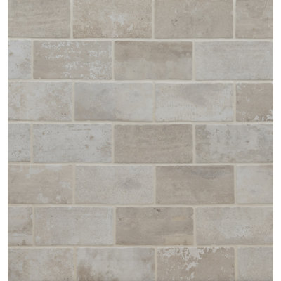 Carreau de mur et de brique en porcelaine matte 5 po x 10 po Montello