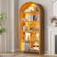 Armoire de rangement 29,5 po à 5 tablettes arquées-2007122020