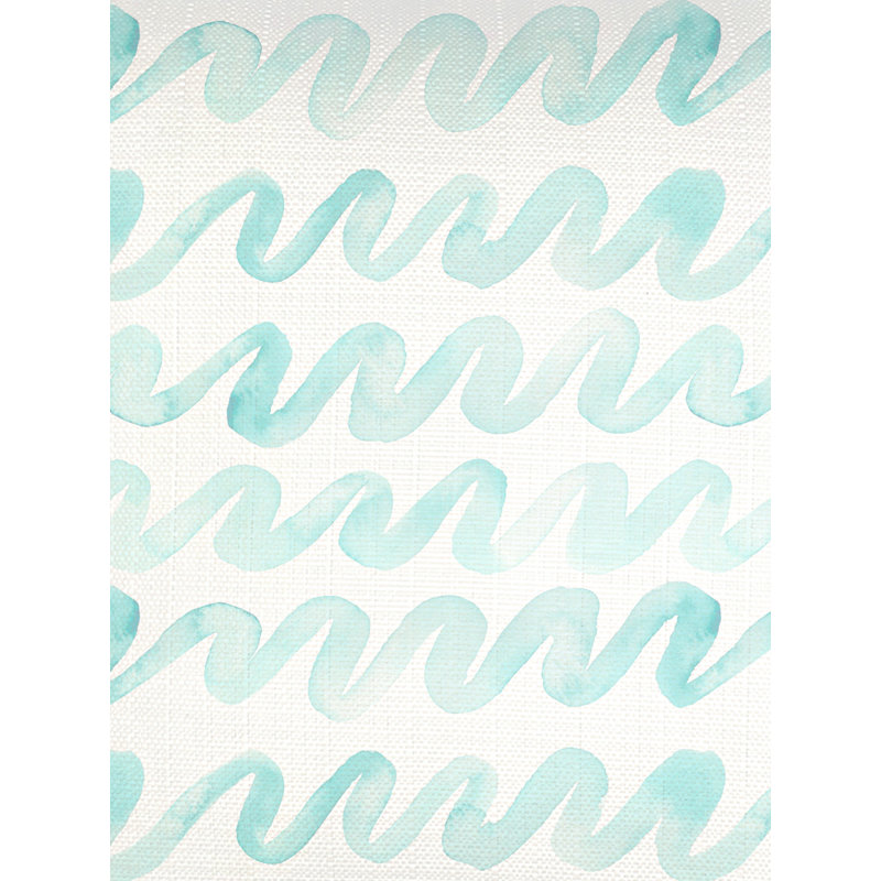 Coussin en lin 14 x 20 Aqua, Aqua Blue, Rectangle H 14 po x l 20 po, Down Blend