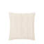 Cream Square Throw Cushion