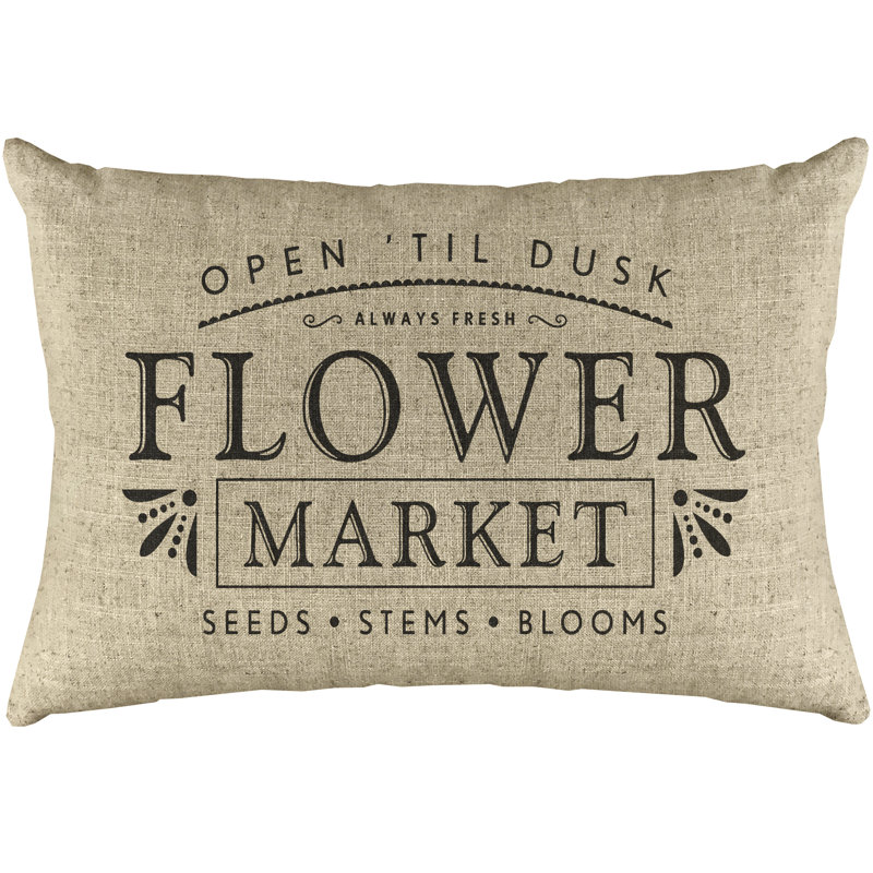 Linen Throw Pillow
