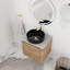 Meuble-lavabo simple 24 po avec comptoir en quartz-878206956