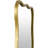 Dederang Metal Scalloped Wall Mirror